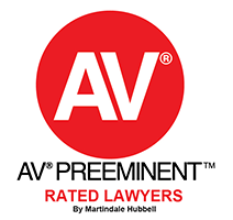 AV Preeminent Rated by Martindale-Hubbell